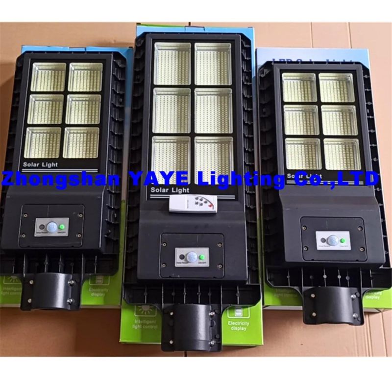 Yaye 2021 China Best Supplier/ Manufacturer of Solar LED Street Garden Road Light with 20W/30W/40W/50W/60W/90W/100W/120W/150W/200W/250W/300W/400W/500W