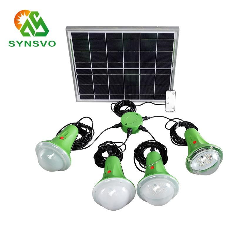 25W/11V Home Solar Power System Lights Solar Lamp Portable Solar Generator Light Sre-99g-4