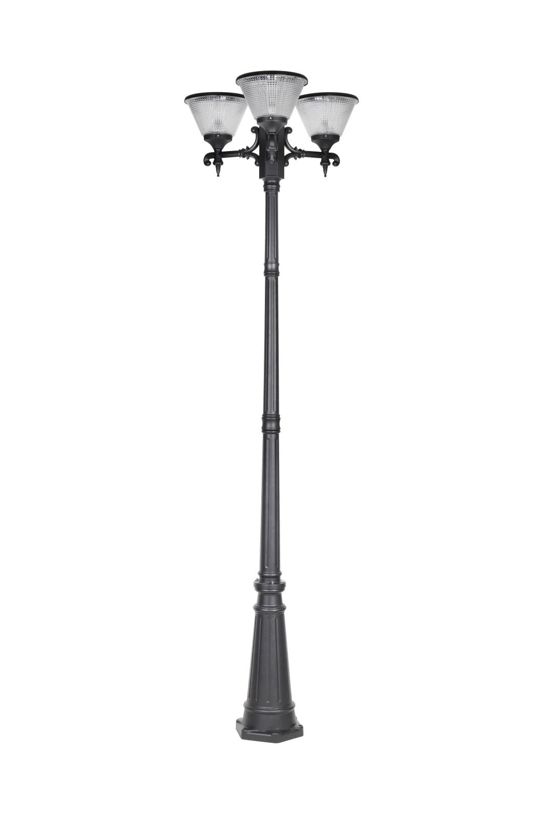 IP65 Outdoor 3000K/4500K/6500K Solar Garden Column Light CE