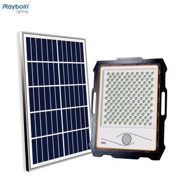 100W 150W 200W 300W 400W Outdoor Streetlight Solar LED Road Lamp IP66 LED Reflector Flood Light with Solar