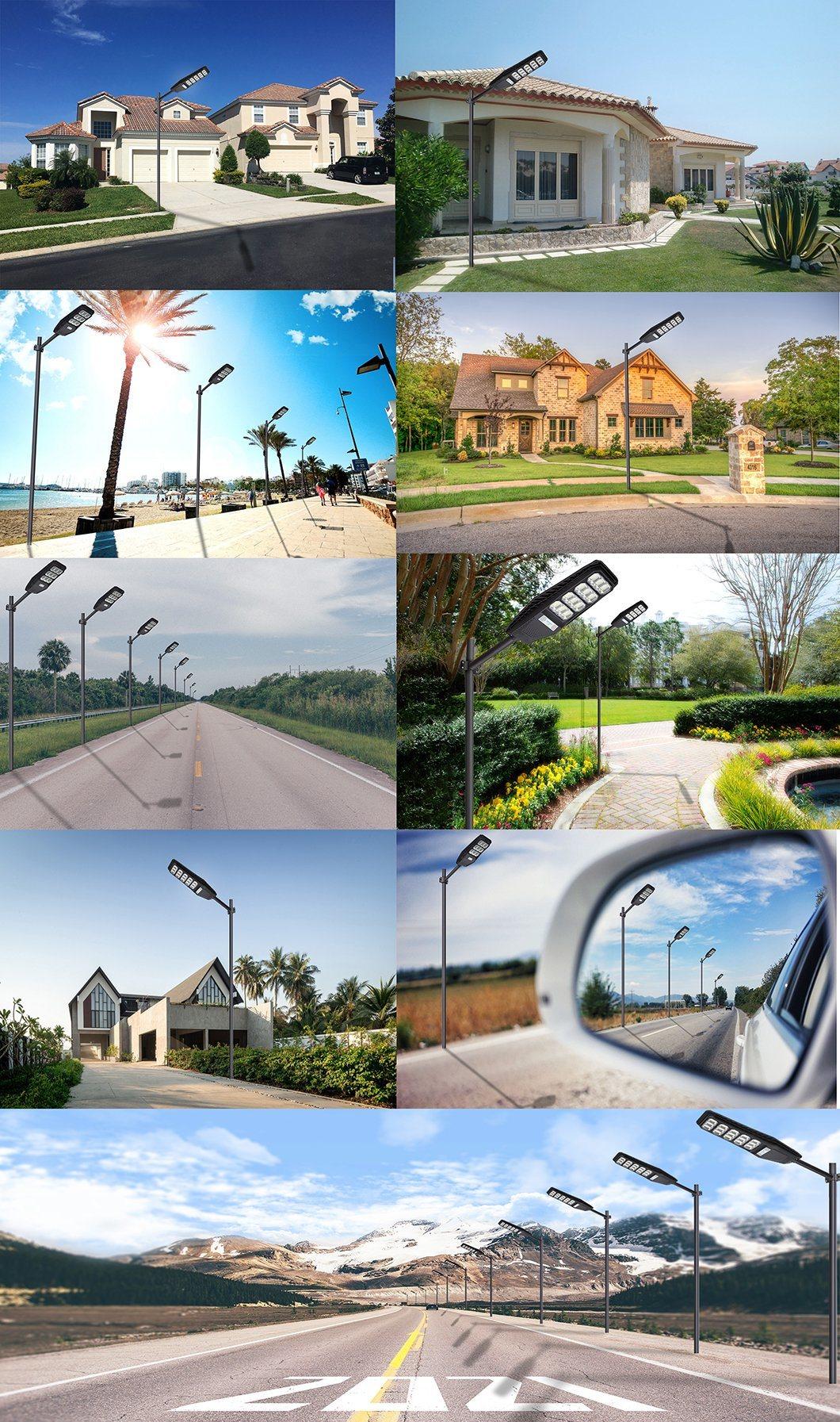 100W LED Solar Powered Street Lighting Lamp with IP67