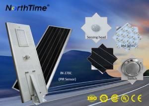 All in One Infrared Motion Sensor LED Solar Street Light 70W