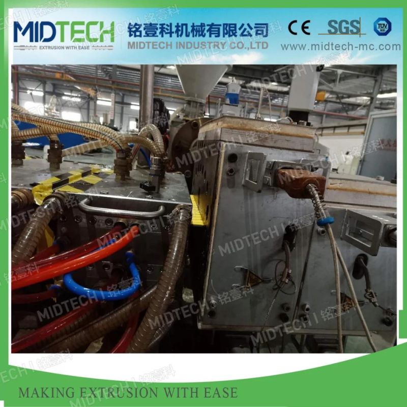 (Midtech Industry) Plastic HDPE/PE Ocean Fishing Raft Profile Board Extruding Equipment Price