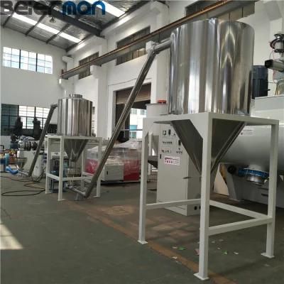 PVC Resin Hot Die Face Pelletizing Line Capacity 160-250kg/H with Sjsz65/132 Double Screw ...