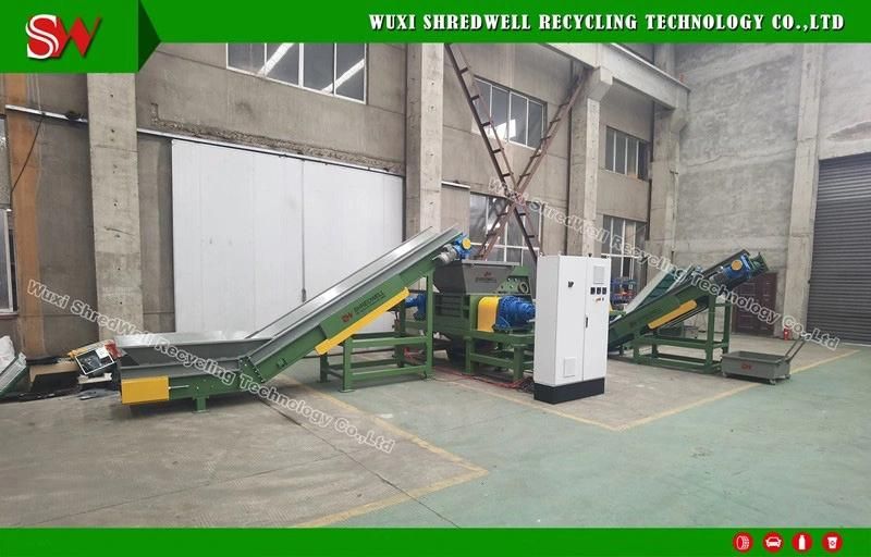 Factory Directly Waste Pet Bottle PE PP Film PE PP Bottle HDPE Plastic Recycling Shredder