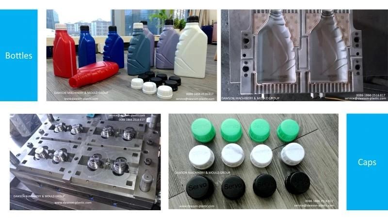 Made in China Lubricant Bottle Extrusion Blow Moulding Machine