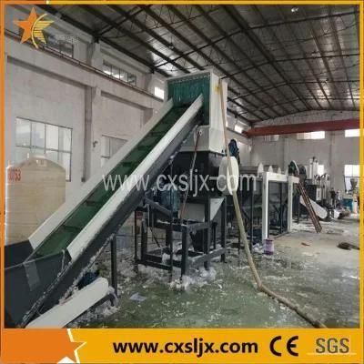 500kg Per Hour Plastic PP PE Film Washing Line