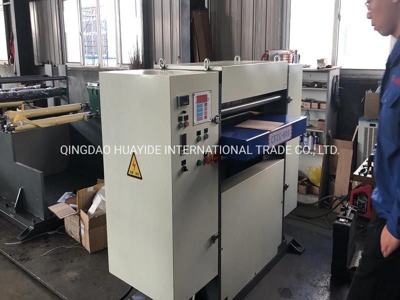 Popular Machinery PVC Foam Board Embossing Machine/MDF Embossing Machine