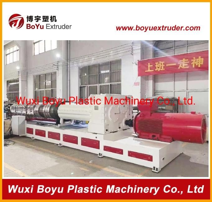 High Productivity Spc Resilient Flooring on-Line Embossing Extrusion Production Line