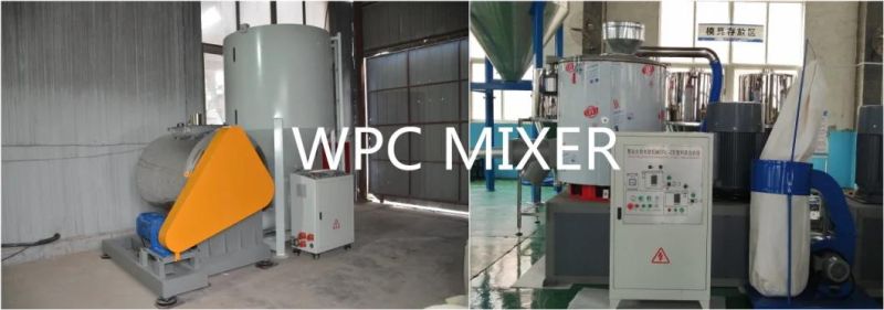 PP/PE PVC WPC Wood Plastic Composite Decking Floor Fence Post Window and Door Frame Profile Making Machine Extruder Machine