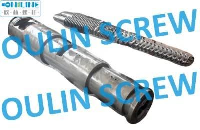 Jwell Liansu 65/132 Twin Conical Screw and Barrel for PVC Extrusion