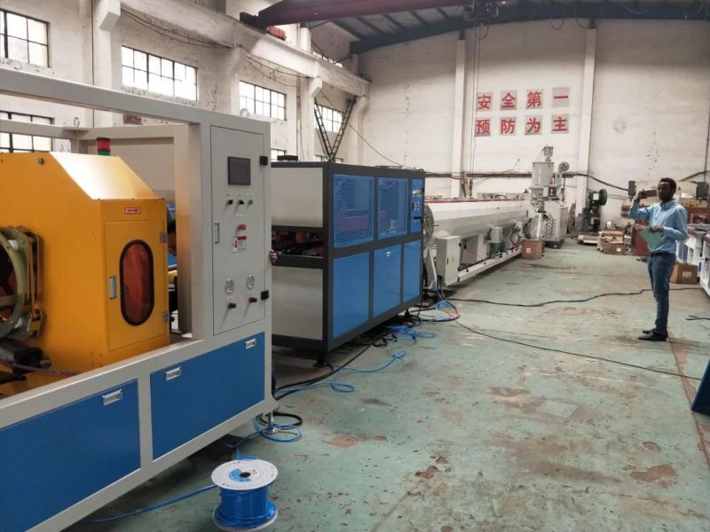 HDPE Pipe Production Line Price PE PPR Tube Plastic Extruder