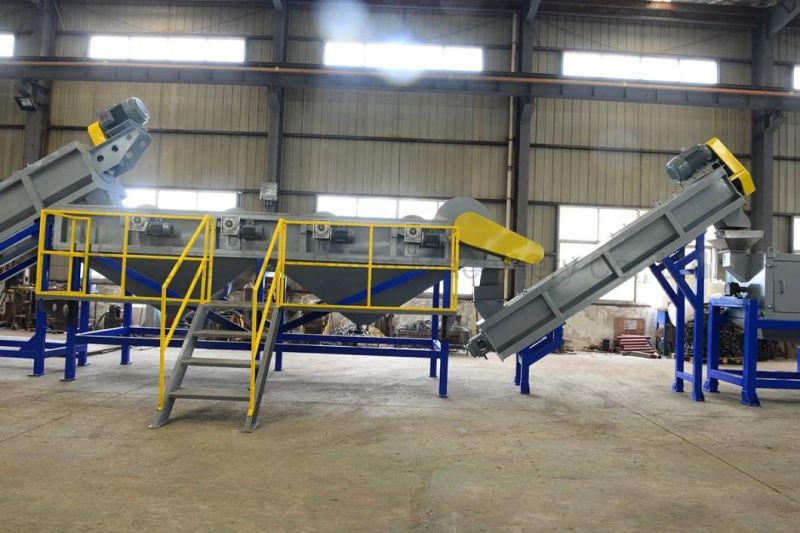 2021 Waste PE/PS/PC/ABS Rigid Bottle Flakes Plastic Recycling Pelletizing Machine Factory