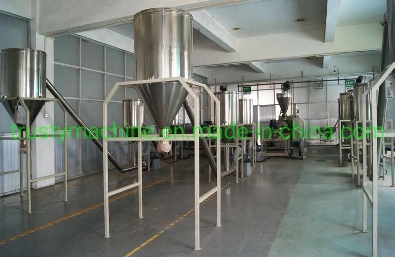 Wood Plastic Composite Decking Profile Extrusion Machine