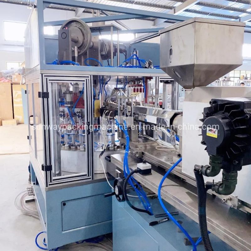 High Speed Tube Heading Injection Machine