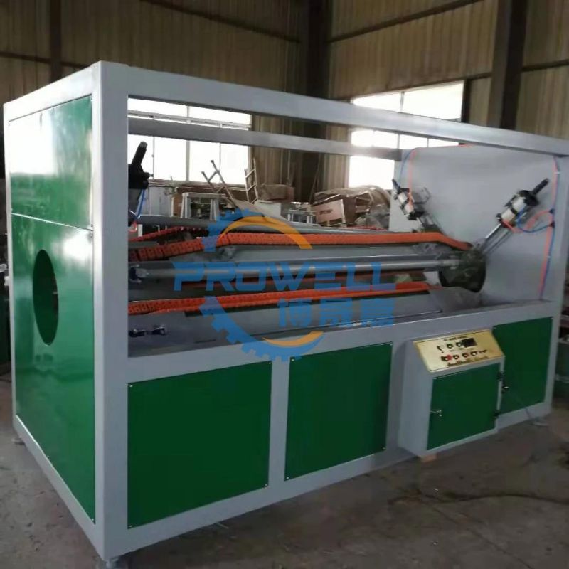 Special Engineering Plastics Peek POM Pes PA Profile Sheet Rod Board Roller Haul off Machine/Wall Panel Rubber Hauling Tractor/PVC PE Pipe Traction Machine