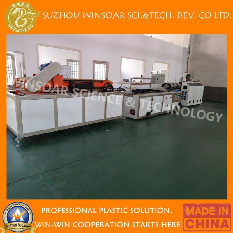 Plastic PVC PE PP WPC Wood Composite Deck Profile Extruder Extrusion Extruding Production Machine