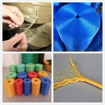 PP Polypropylene Fibrilator Baler Twine Raffia Film Extrusion