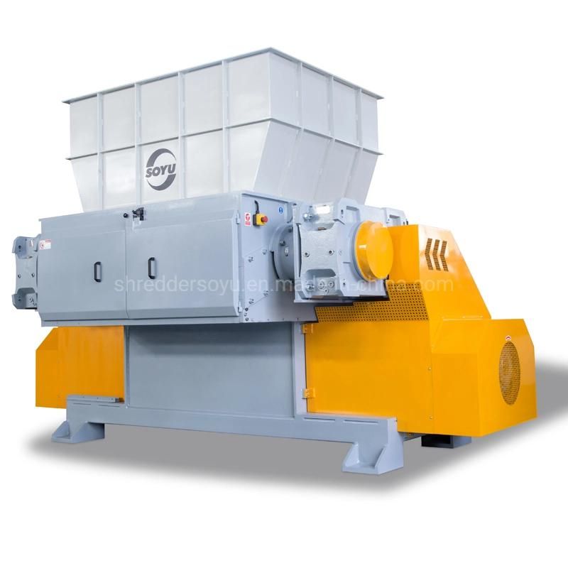 Single Shaft Design Automatic Plastic Crusher Plastic Crushing Machine Shredder