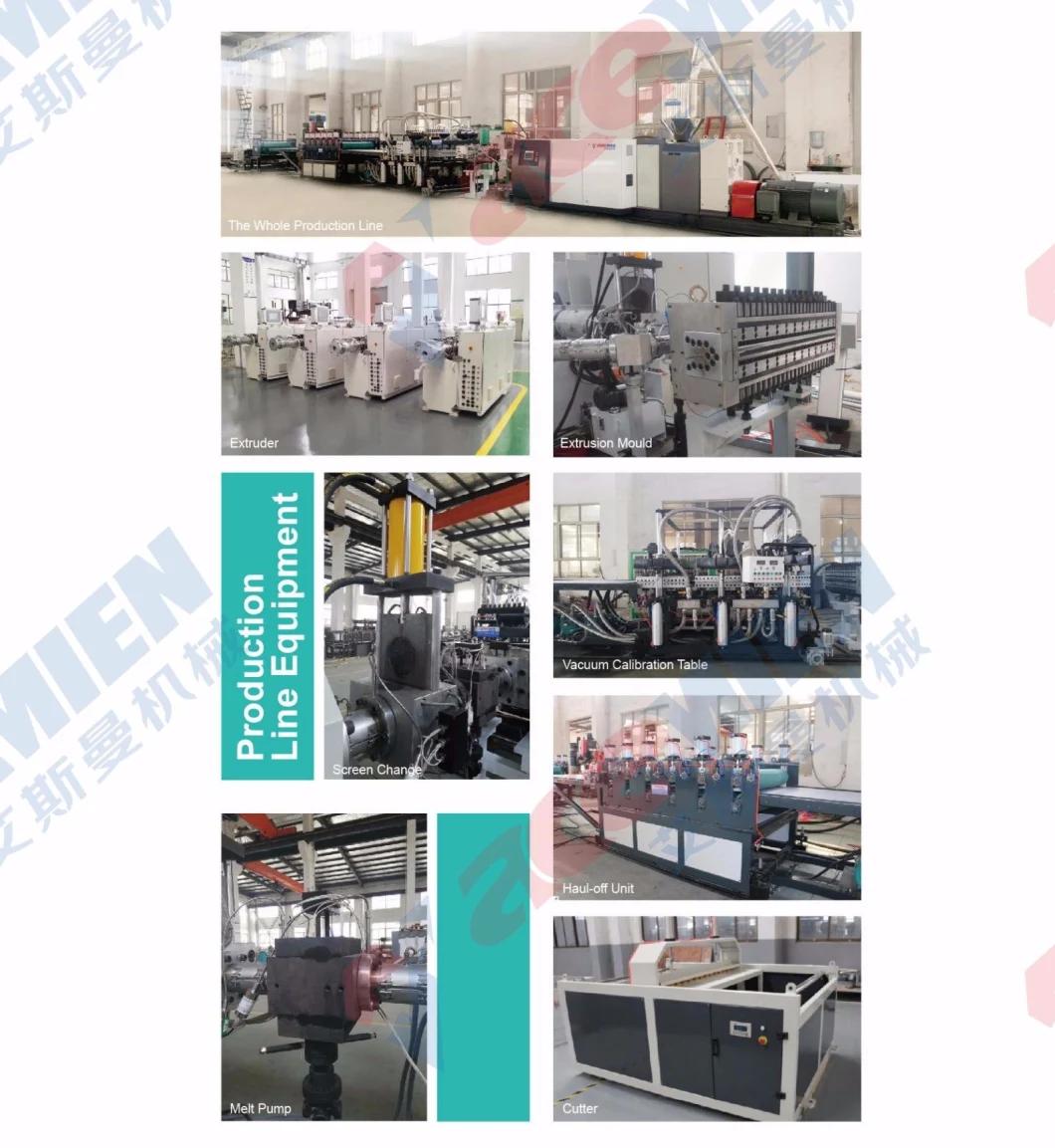 PP PE PC Building Hollow Construction Board Making Machine