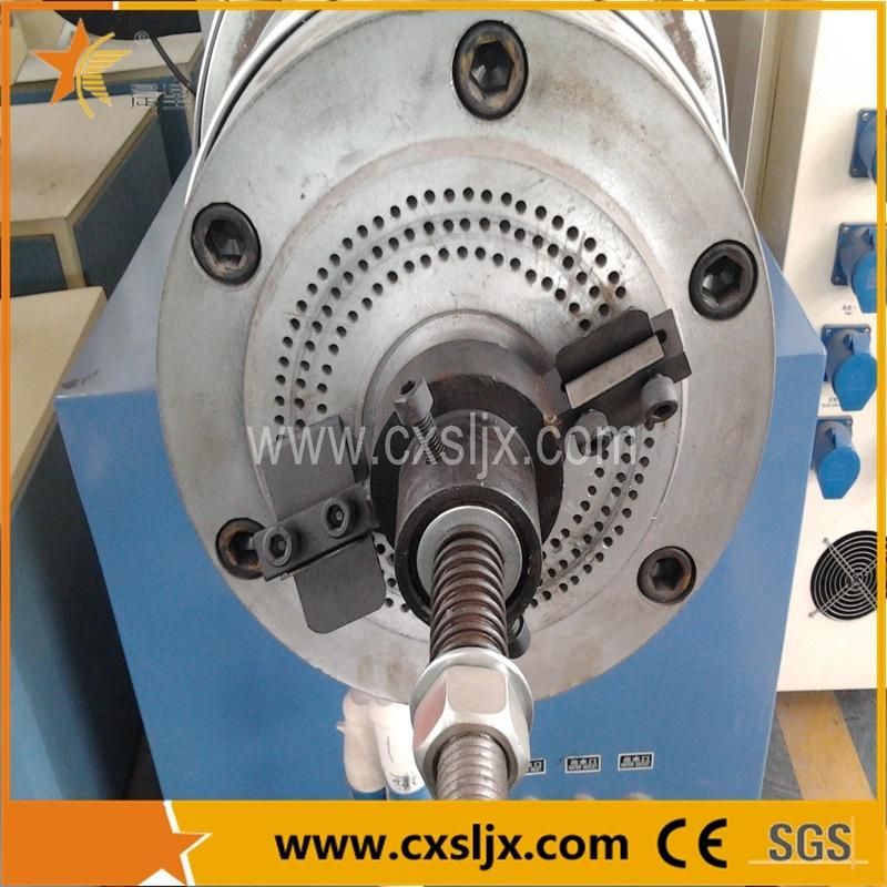 Ce Certificated Automatic Air Cutting WPC/PVC Pellets Extrusion Machine