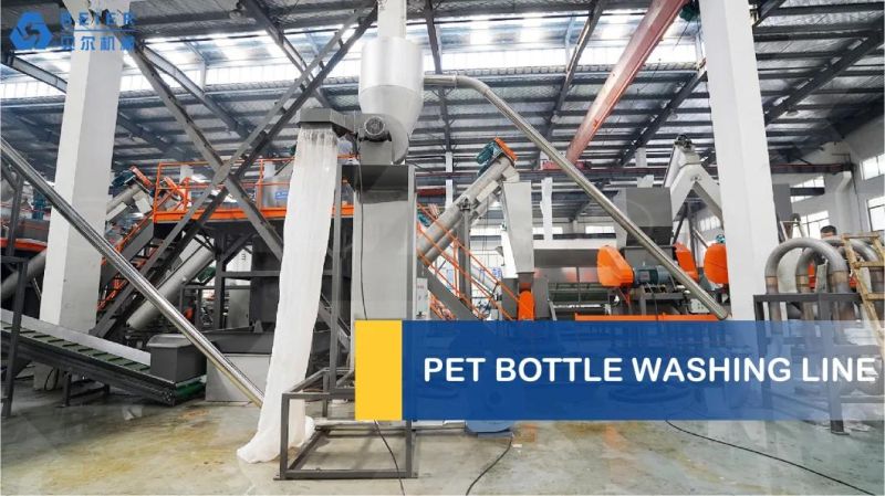 Plastic PP PE Film Bottle Flakes Recycling Washing Machine Line