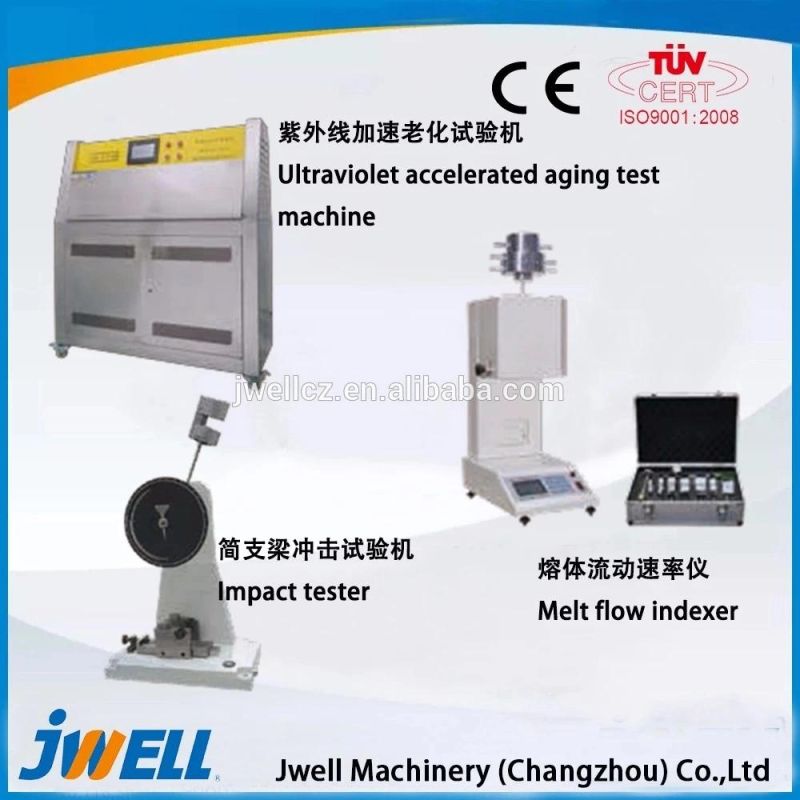 Jwell Special Designed Screw and Barrel Plastic Extrusion Lines for Wood Plastic Products Making Machine