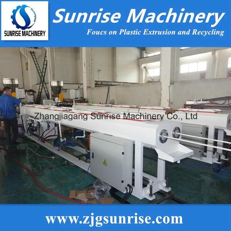 75-250mm PVC Pipe Extruding Machine for Drainage Pipe