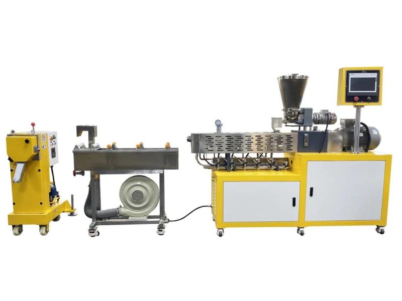 PLA PVC PE Lab Twin Screw Extruder/Double Screw Extruder Machine