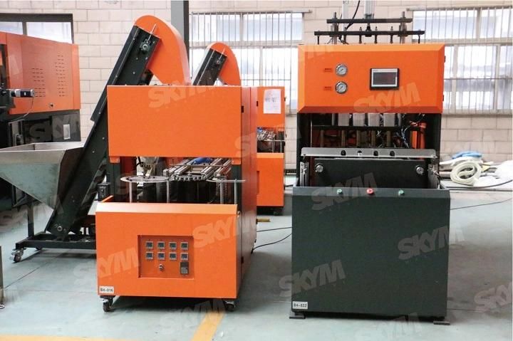 Semiautomatic 2cavity 500ml Pet Bottle Blowing Moulding Machine