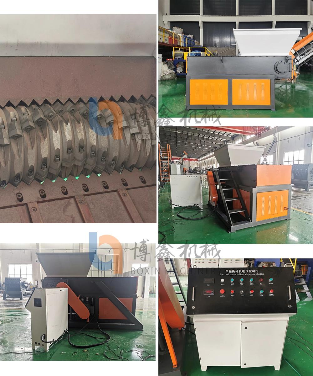 HDPE PP PE Plastic Big Blocks Plastic Shredder Machine Crusher