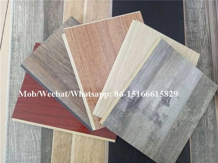 PVC Spc Stone Wood Grain Floor Tile Sheet Making Machine