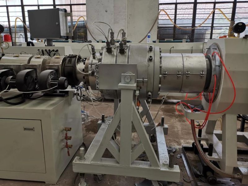 140-280mm Sjsz-92/188 Twin Screw PVC/UPVC Pipe Production Line in Stock for Turkey Customer