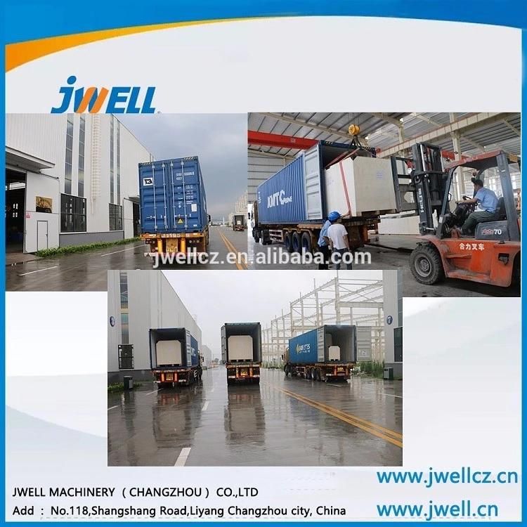 Jwell PVC/Mpp/HDPE/PPR Beautiful Designed Totally New High Production Speed Plastic Machine/Plastic Extruder Machine