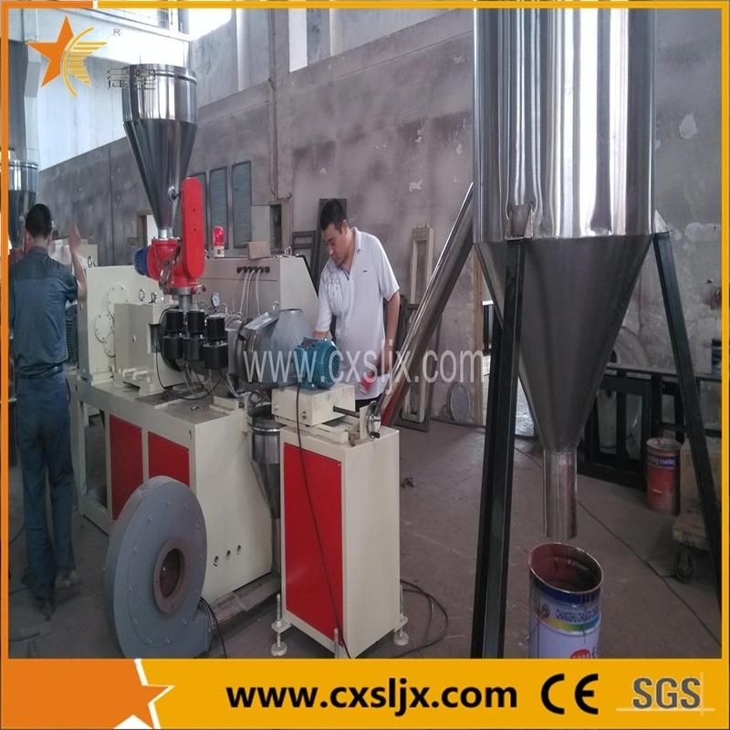 Ce Certificated Automatic Hot Cutting WPC/PVC Granules Making Line