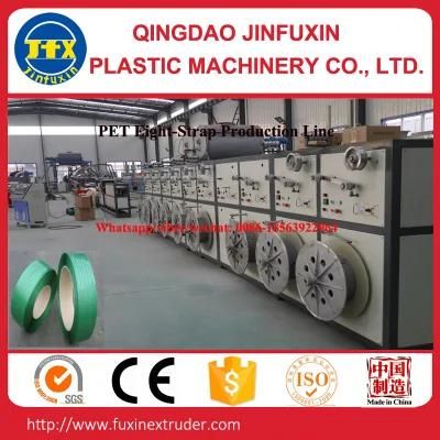 Pet High Output Slitting Strap Production Line 400kg/H