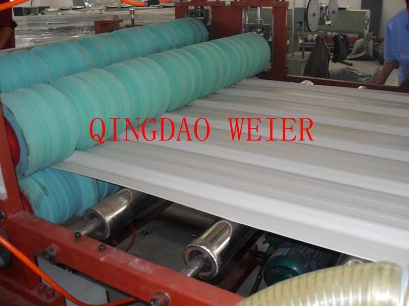 CE Certificated PVC Corrugated Roofing Sheet Machine