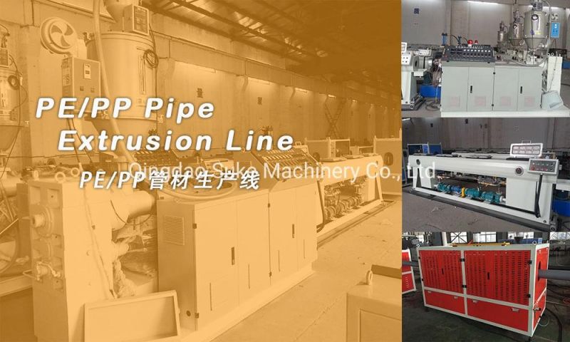 PE/PP/PPR Plastic Pipe Extrusion Line Production Machine Extruder Machinery