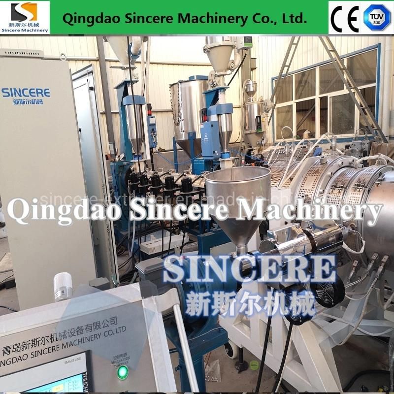 HDPE/PE/PP/Pert/PPR/PVC Water Supply/Drainage Pipe Extruding Machinery, Polyethylene Pipe Extrusion Production Machine Line