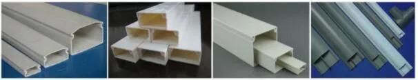 Plastic PVC/UPVC Cable Trunking&Duct Channel Profile Extrusion/Extruder Making Machine