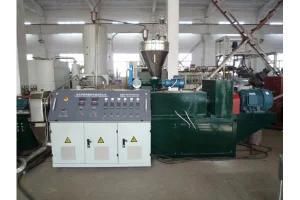 Extrusion Conical Double-Screw Plastic Extruder