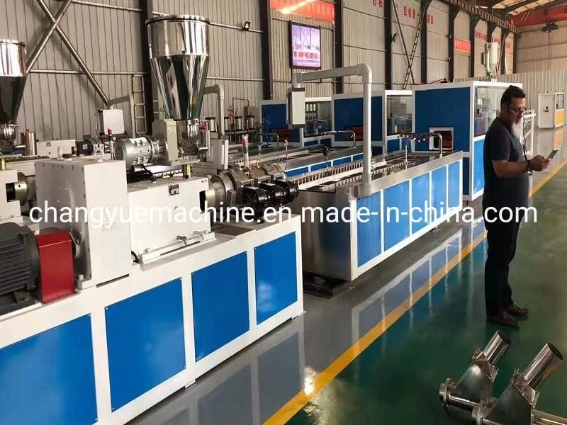 New Generation PE PVC Decking Profile Making Machine