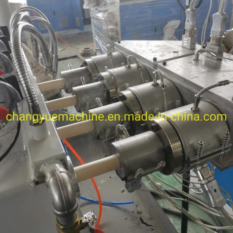 4 Cavity PVC Electricity Conduit Pipe Making Machine