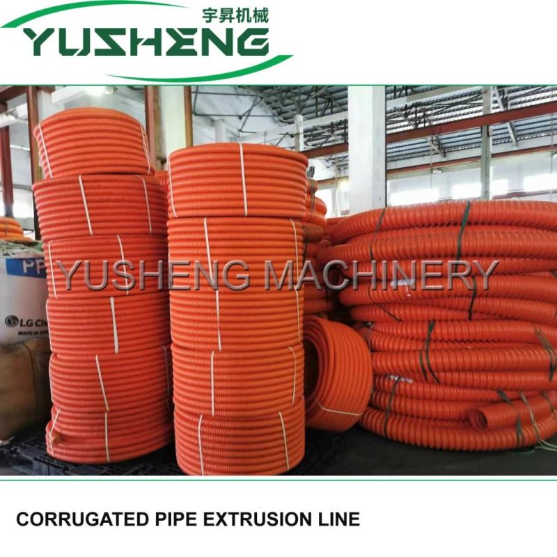 PVC Corrugated Flexible Pipe Making Line Production Line