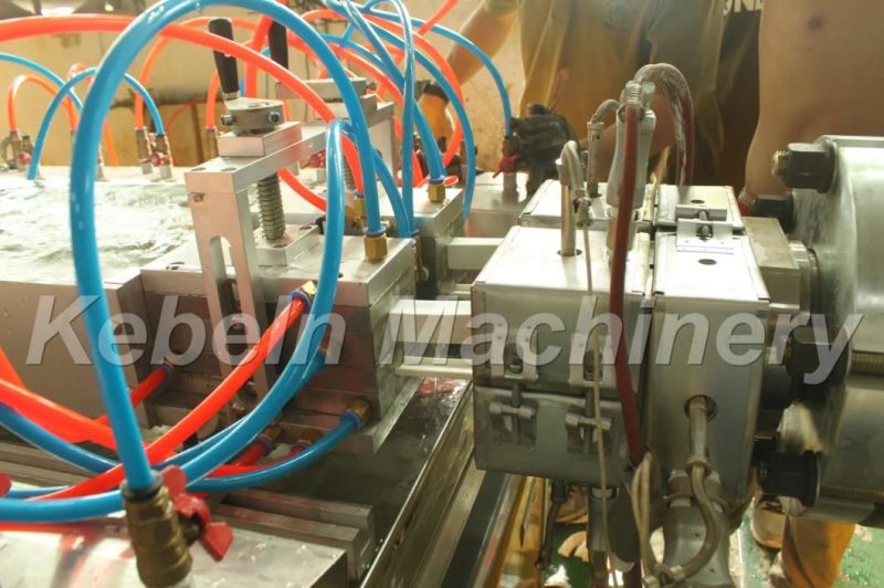 Two Pipe Output PVC Cable Trunking Extrusion Machine