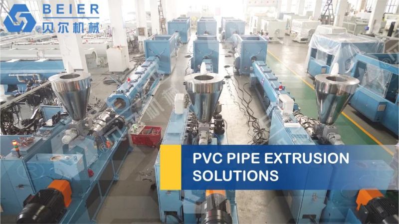 20-63mm PVC Dual Pipe Extrusion Line