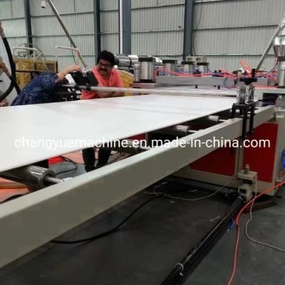 Chinese Extruders PVC WPC Foam Board /Sheet Extrusion Line