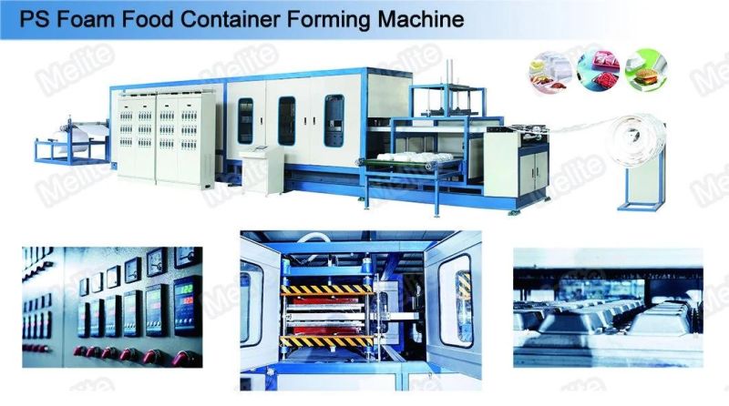 Polystyrene Foam Fast Lunch Box Making Machine Mt115/130