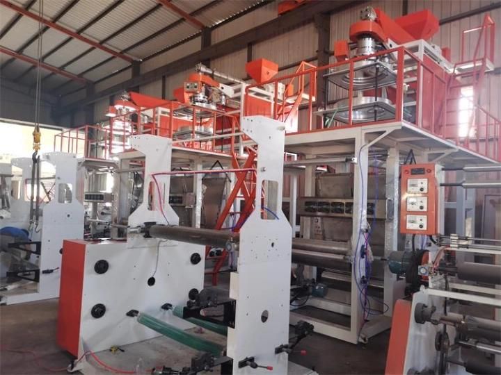 High Speed PP PE Film Blowing Machine