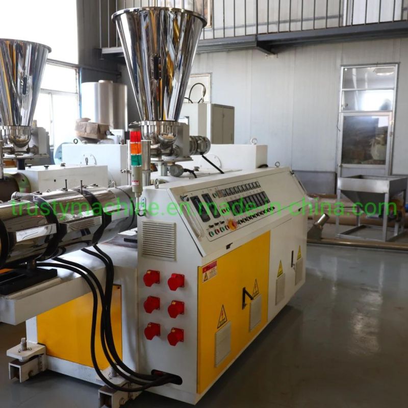 High Output PVC UPVC Window Door Frame Profile Plastic Extrusion Machine Line